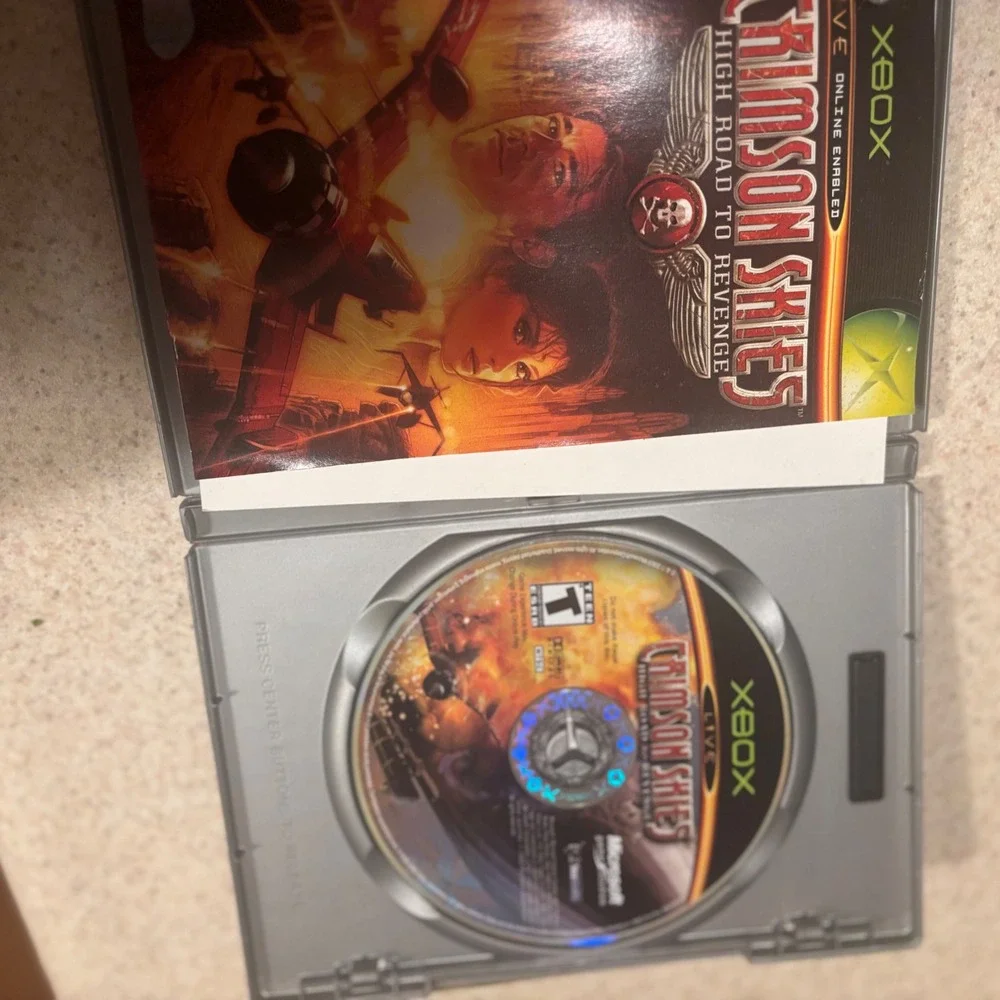 Crimson Skies High Road to Revenge Microsoft Xbox Platinum Hits Original Game